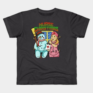 Nurse Christmas Kids T-Shirt